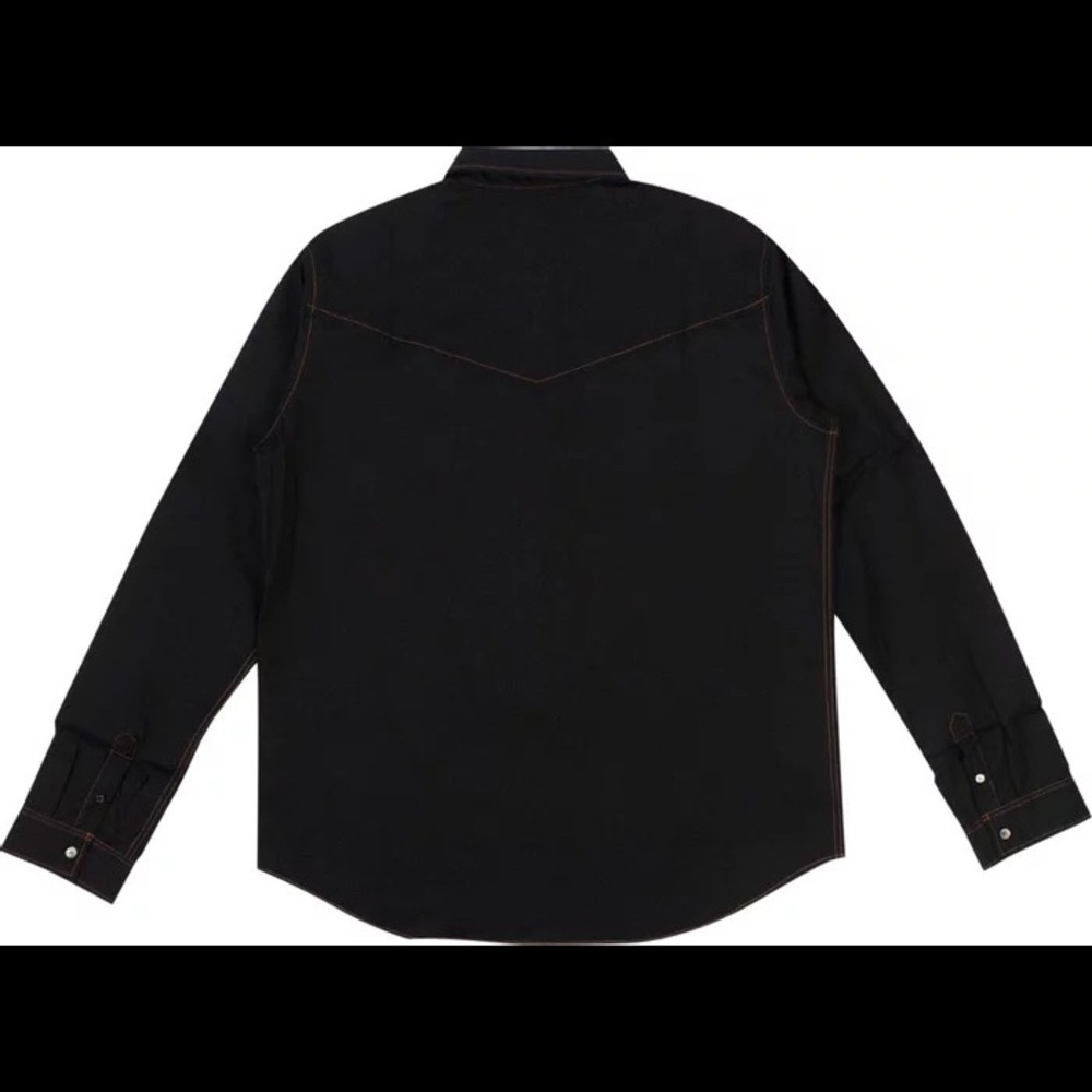 Brand New Vlone black button up long sleeve shirt Authentic from Bari - Picture 2 of 3
